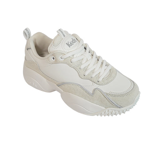 Women's Bounce Sneaker White/Silver