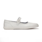 Womens Maisie Mary Jane Grosgrain Light Grey Sneakers