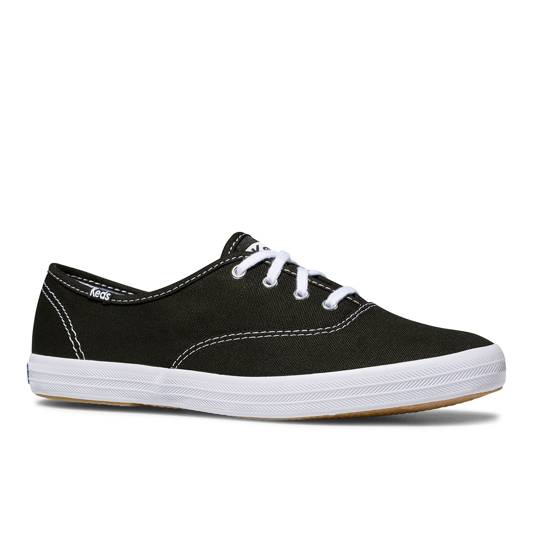 Women's Champion Canvas Lace-up Sneakers Black