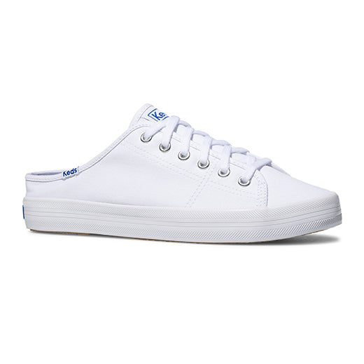 Women's Kickstart Mule Canvas White