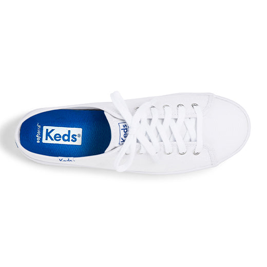 Women's Kickstart Mule Canvas White