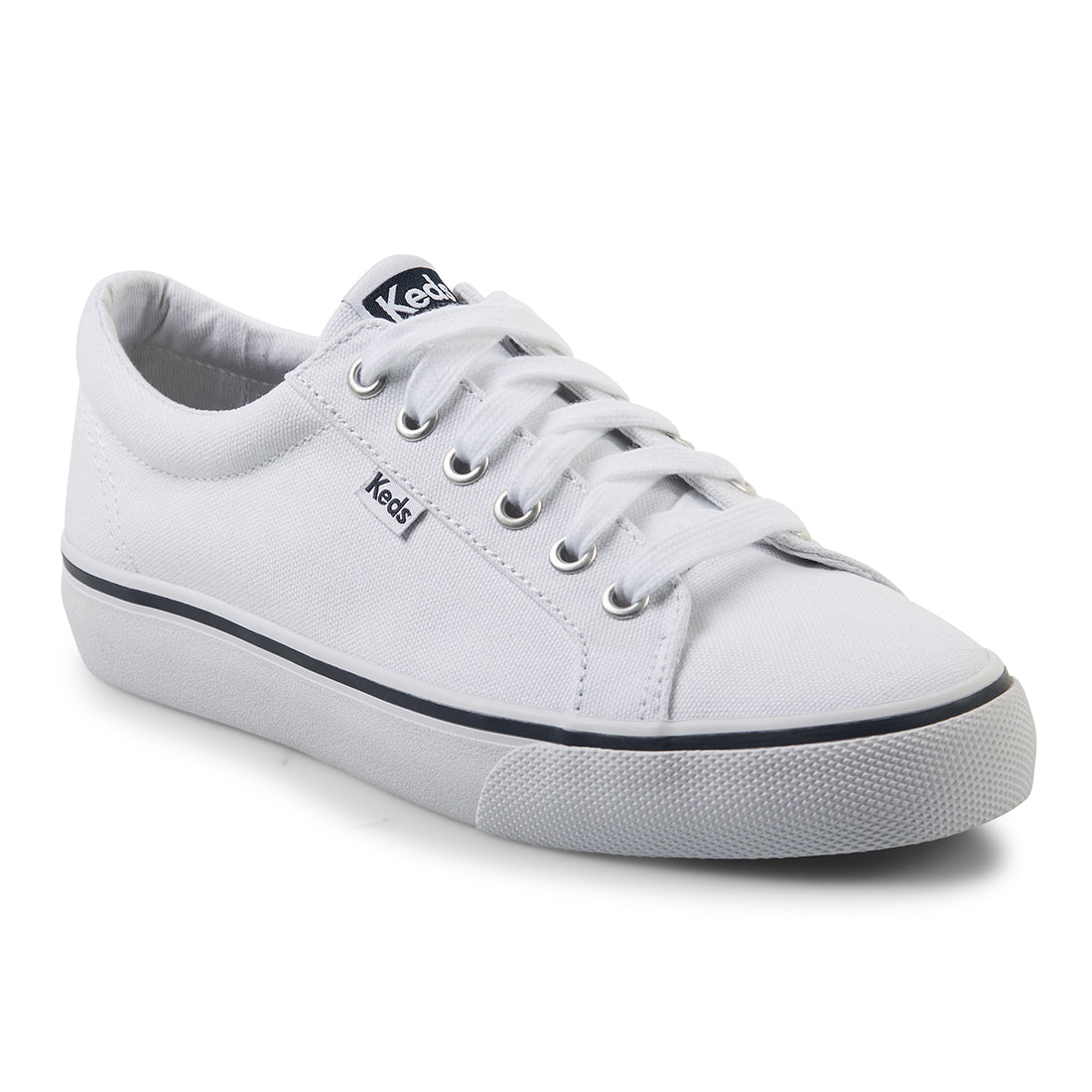 Women's Jump Kick Canvas White