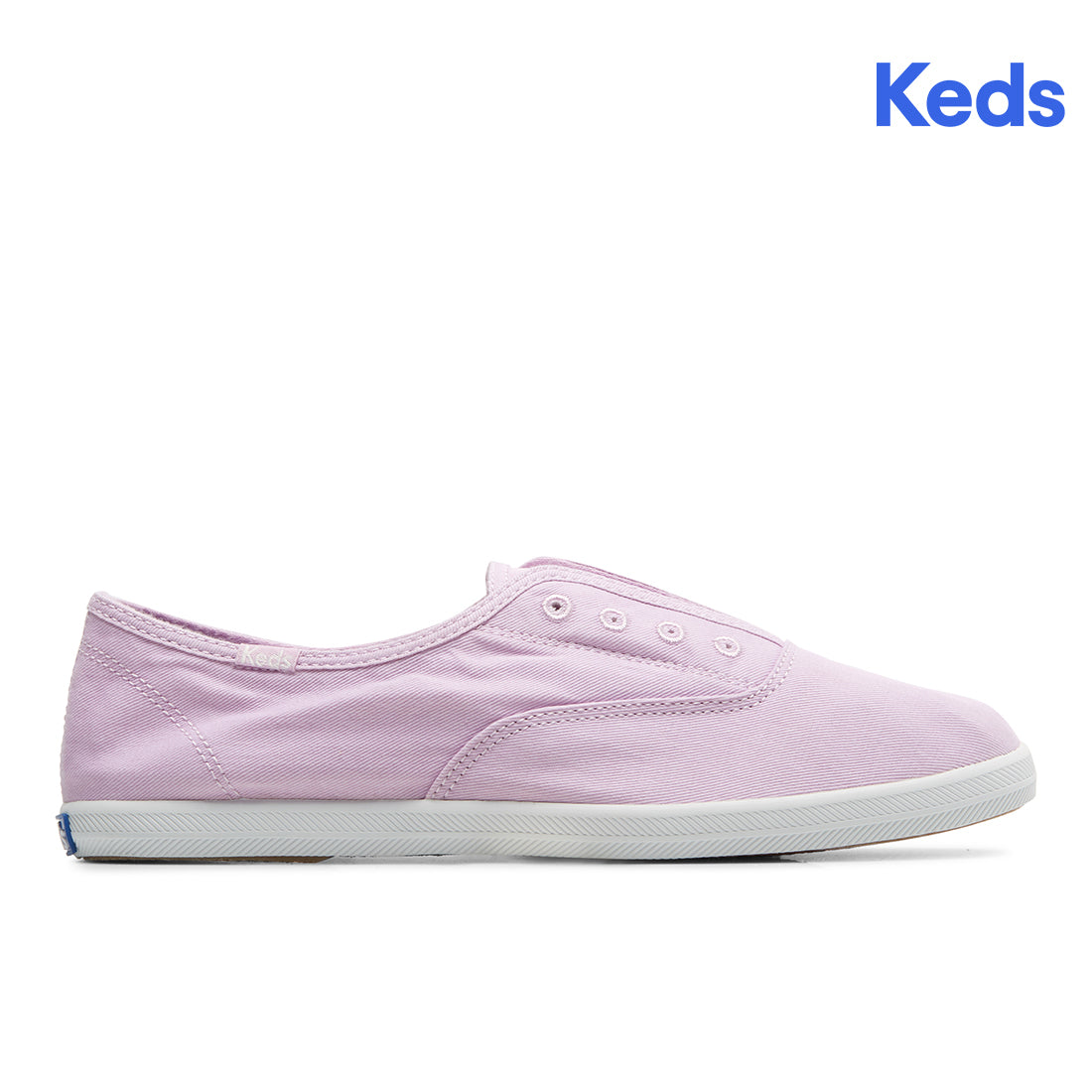 Women's Chillax Washable Twill Slip On Sneaker Lilac