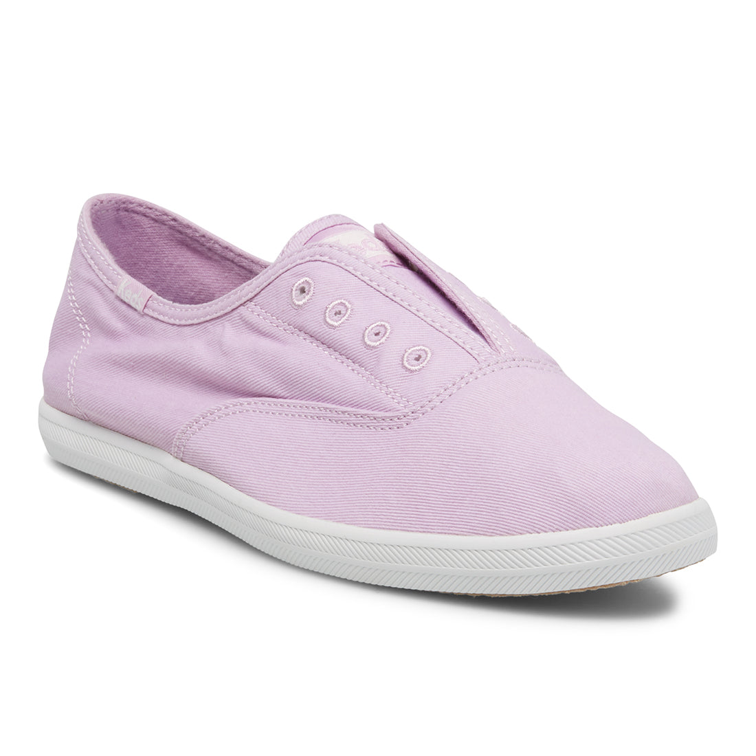 Women's Chillax Washable Twill Slip On Sneaker Lilac