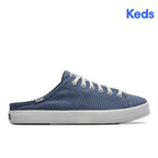 Women's Kickstart Mule Canvas Stripe Blue