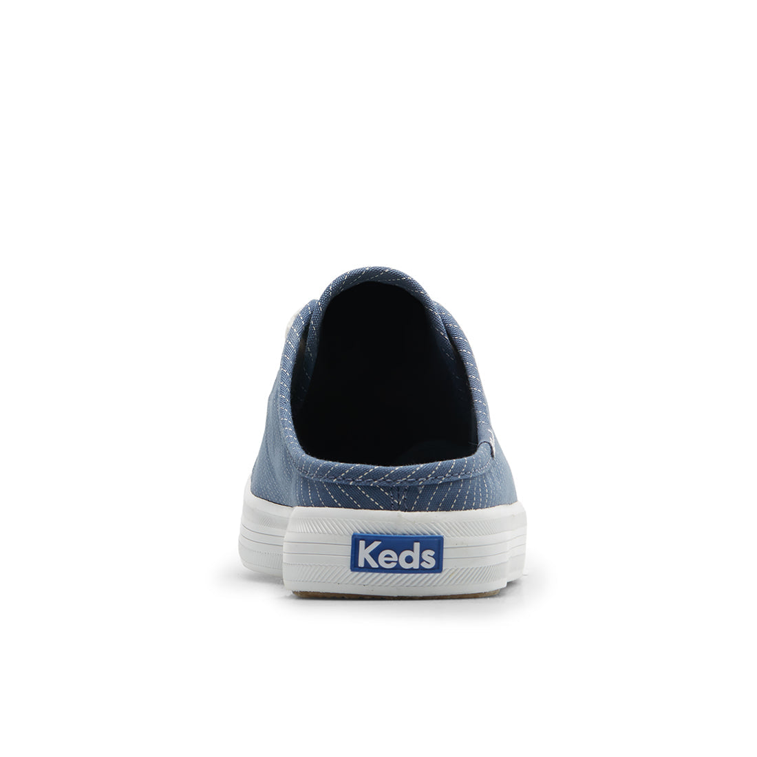 Women's Kickstart Mule Canvas Stripe Blue
