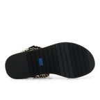 Women's Trio Platform Jute Sneaker Black