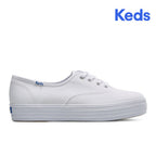 Women's The Platform Canvas Sneaker White