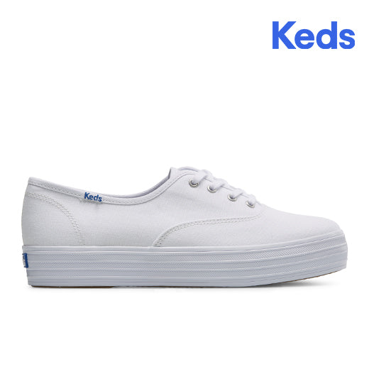 Women's The Platform Canvas Sneaker White