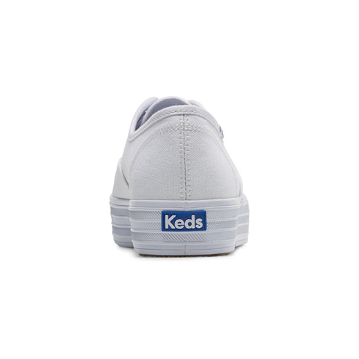 Women's The Platform Canvas Sneaker White