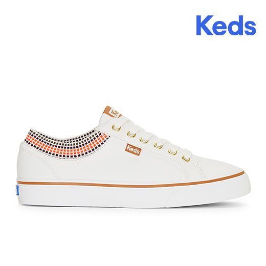 Women's Jump Kick Rib Knit Cllr Square Snow White