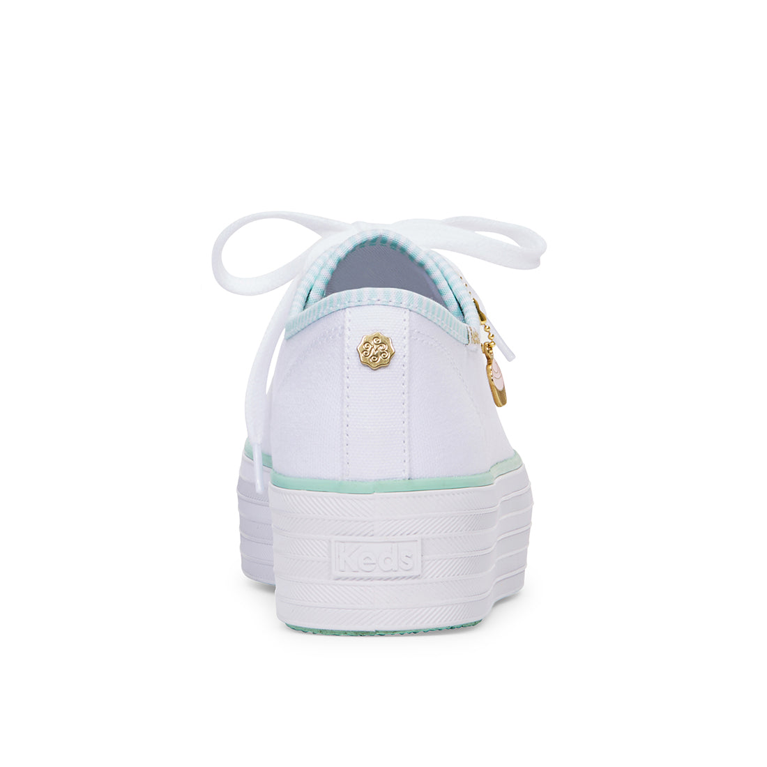 Women's Triple Up MB Piping Sneaker White/Green