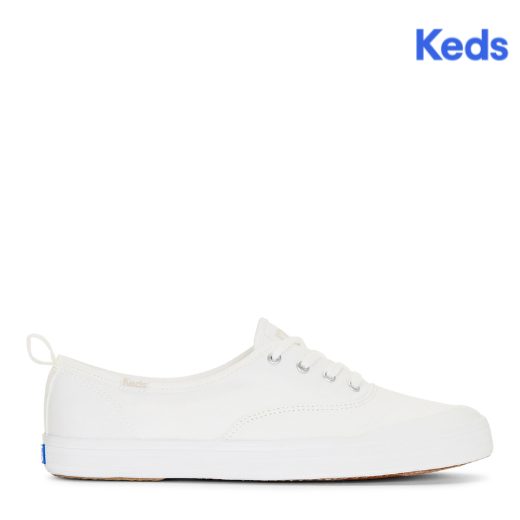 Women's Champion Toe Cap Canvas  Sneaker White