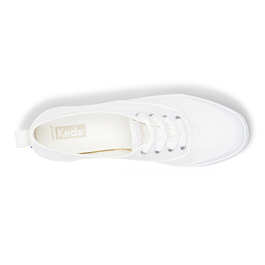 Women's Champion Toe Cap Canvas  Sneaker White