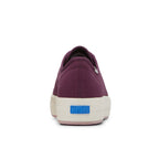 Keds Womens' Triple Kick Canvas Bottom Foxing Stripe Burgundy