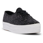 Keds Womens' Point Glitter Cel Black