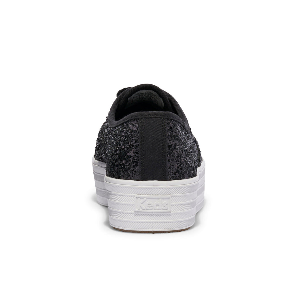 Keds Womens' Point Glitter Cel Black