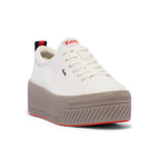 Keds Womens' Skyler Heavy Twill Sneaker White