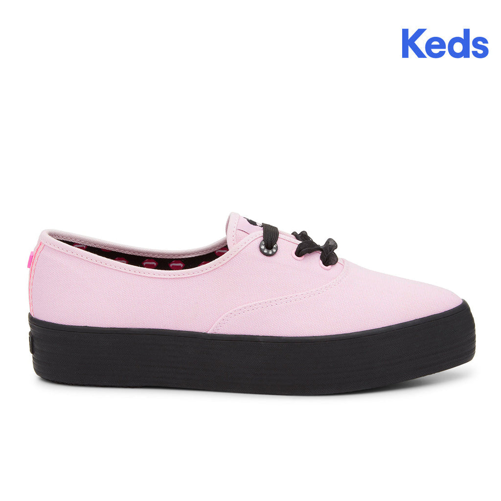 Keds Womens' Monster High Point Canvas Pink/Black