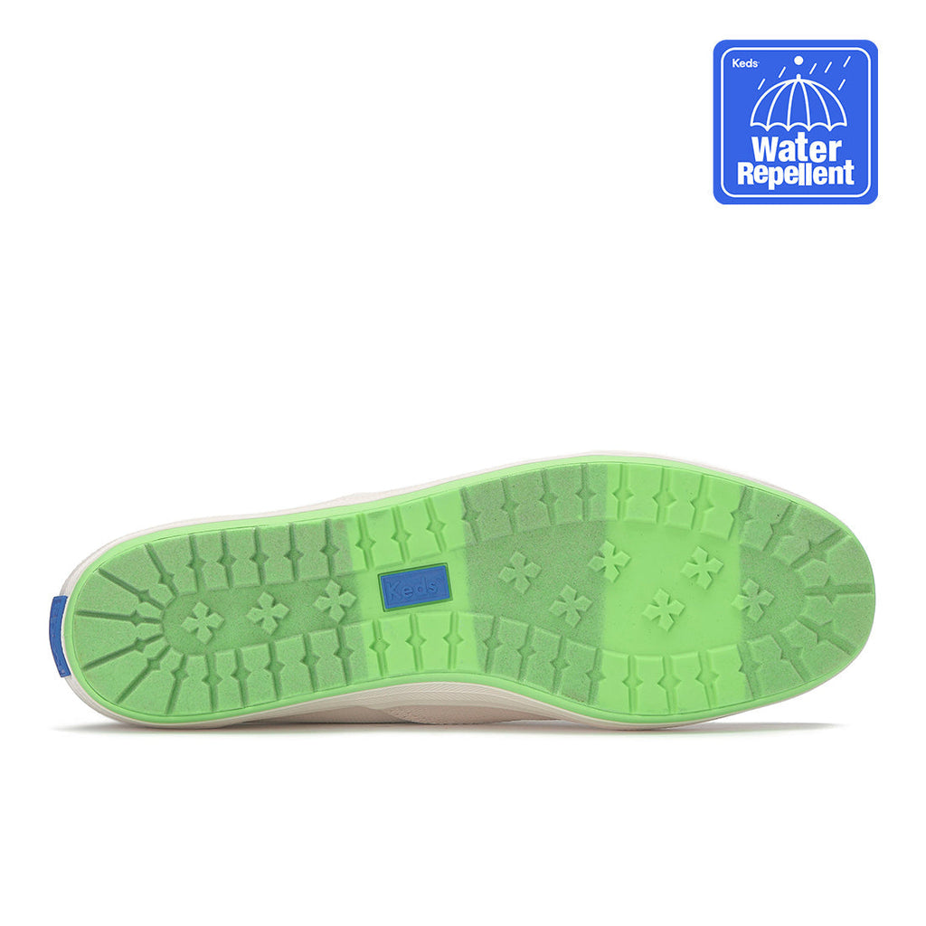 Womens Champion Toe Cap TRX Splash Canvas Sneaker Sea Salt/Lime