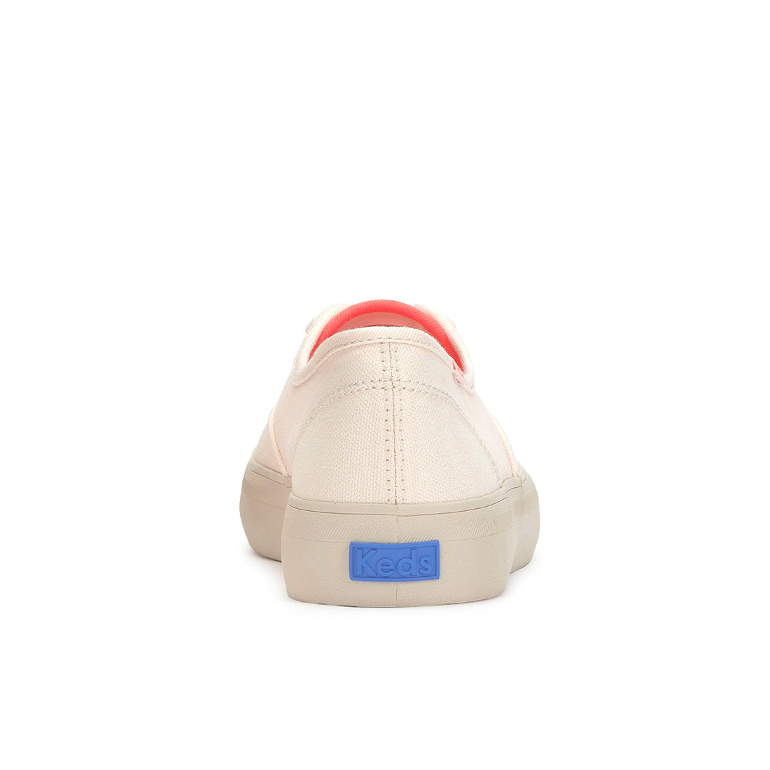 Keds Champion Gender Neutral Canvas Pop Outsole Sneaker Sea Salt/Coral