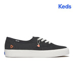 Keds Champion Gender Neutral Washed Denim Sneaker Black