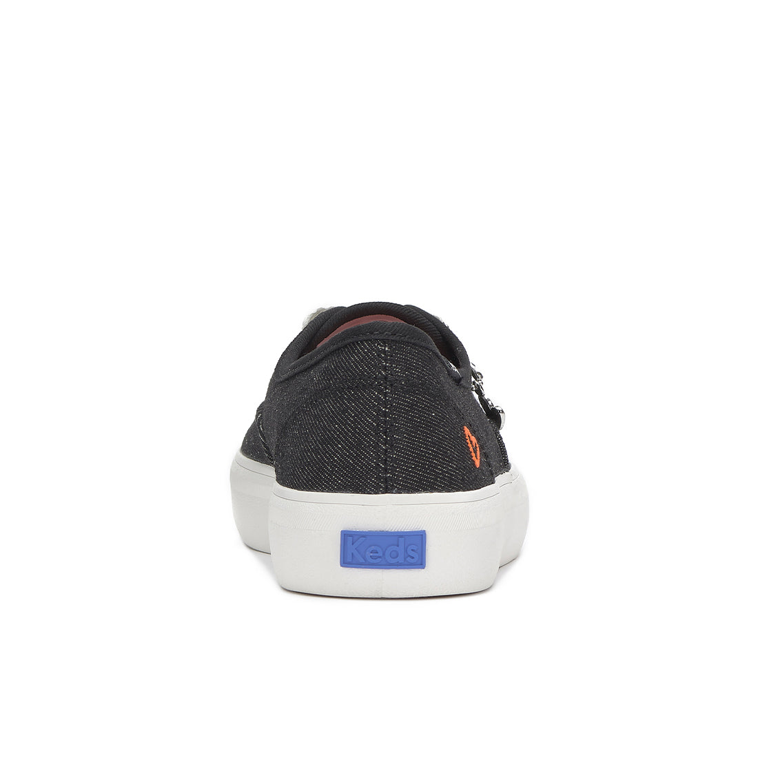 Keds Champion Gender Neutral Washed Denim Sneaker Black