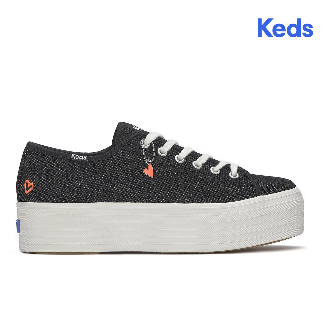 Women's Triple Up Washed Denim Black