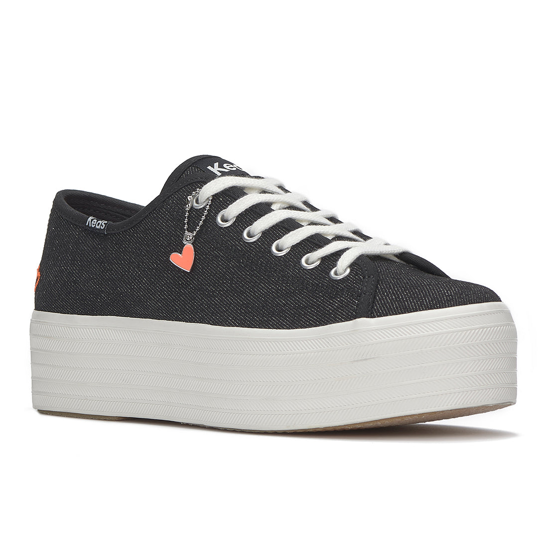 Women's Triple Up Washed Denim Black