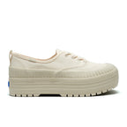 Women's The Platform Lug Weathrized Splash Canvas Sea Salt/Oatmeal