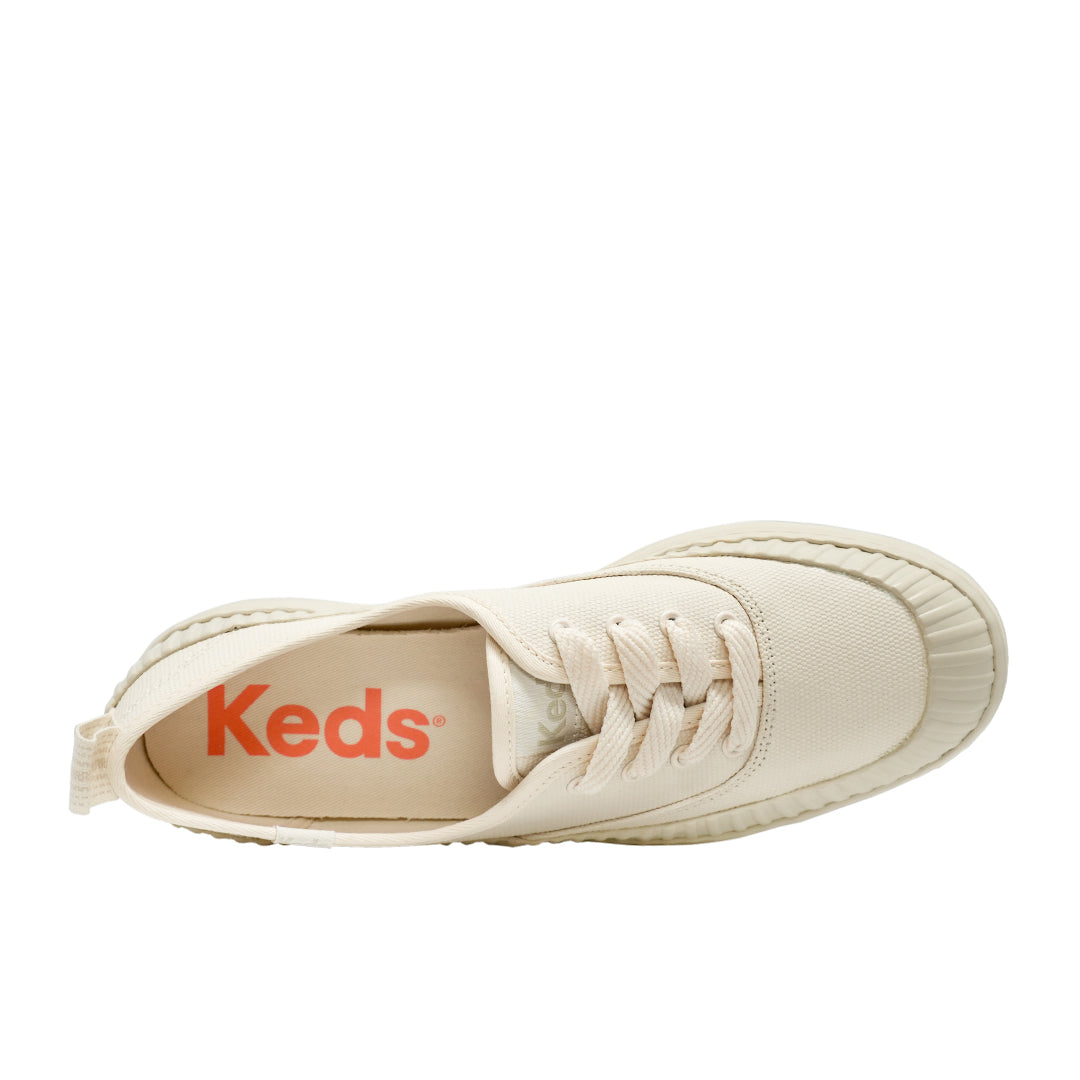 Women's The Platform Lug Weathrized Splash Canvas Sea Salt/Oatmeal