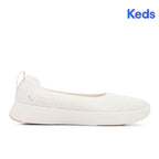 Women's Blisswalk Skimmer Starburst Eng Knit Snow White Sneaker
