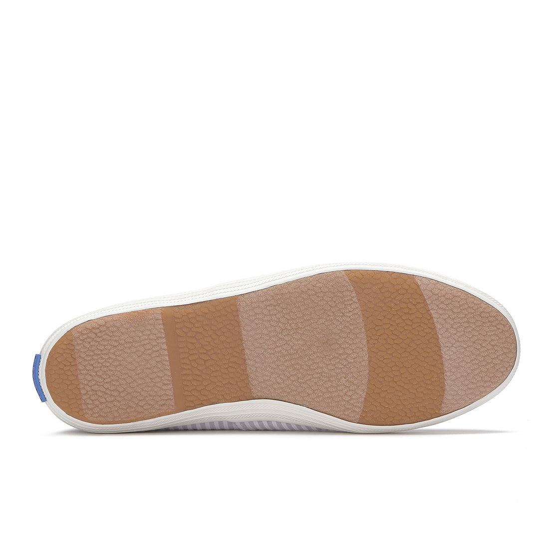 Womens Champion Round Toe Slip Ticking Stripe Sneaker Gray