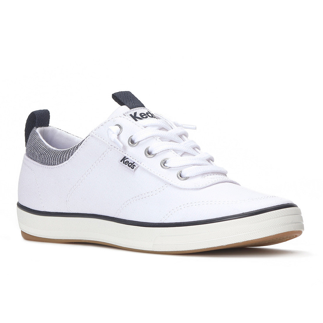 Keds Center III Slip-On Canvas White/Navy