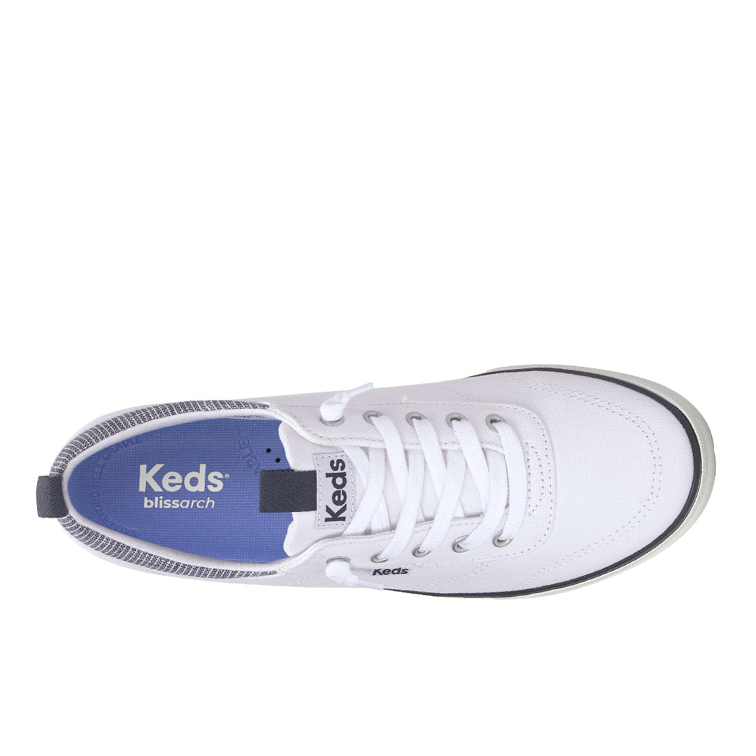 Keds Center III Slip-On Canvas White/Navy