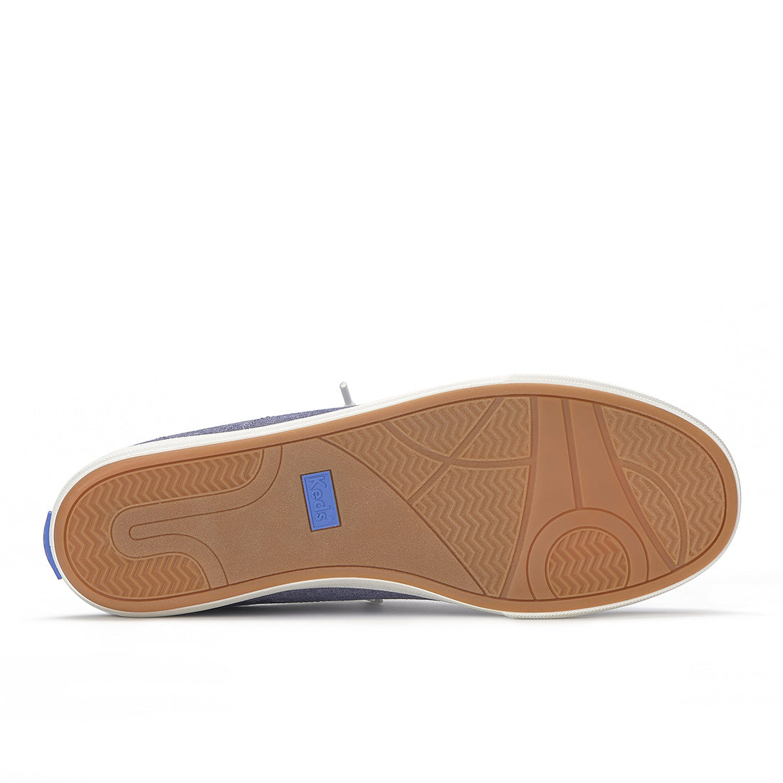 Keds Center III Slip-On Chambray Navy Sneaker