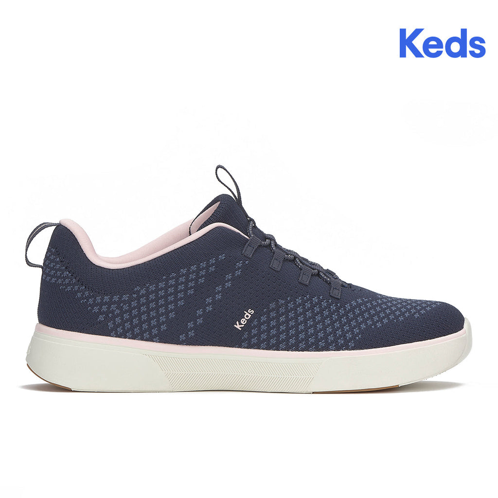 Keds Blisswalk Alt Eng Knit Navy/Pink