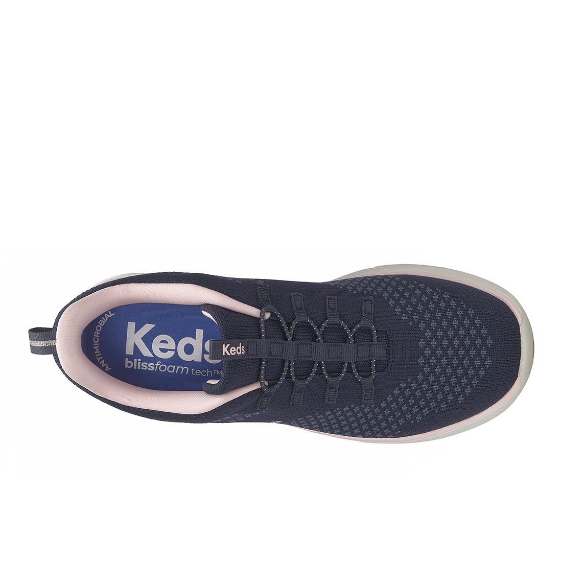 Keds Blisswalk Alt Eng Knit Navy/Pink