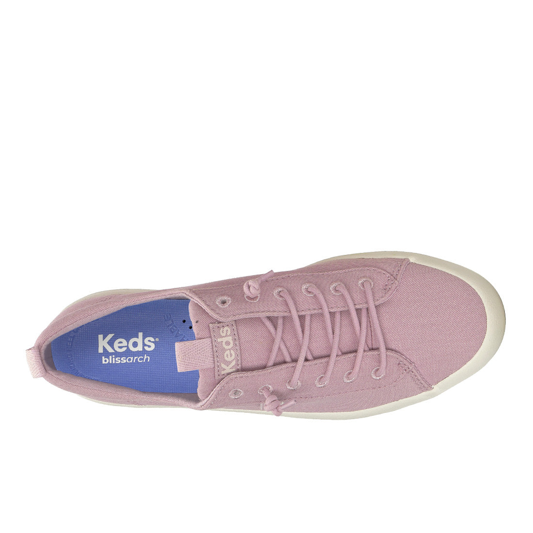 Keds Kickback Washed Twill Mauve