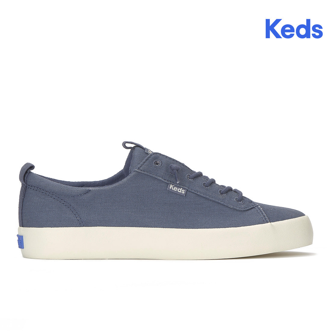 Keds Kickback Washed Twill Vintage Indigo