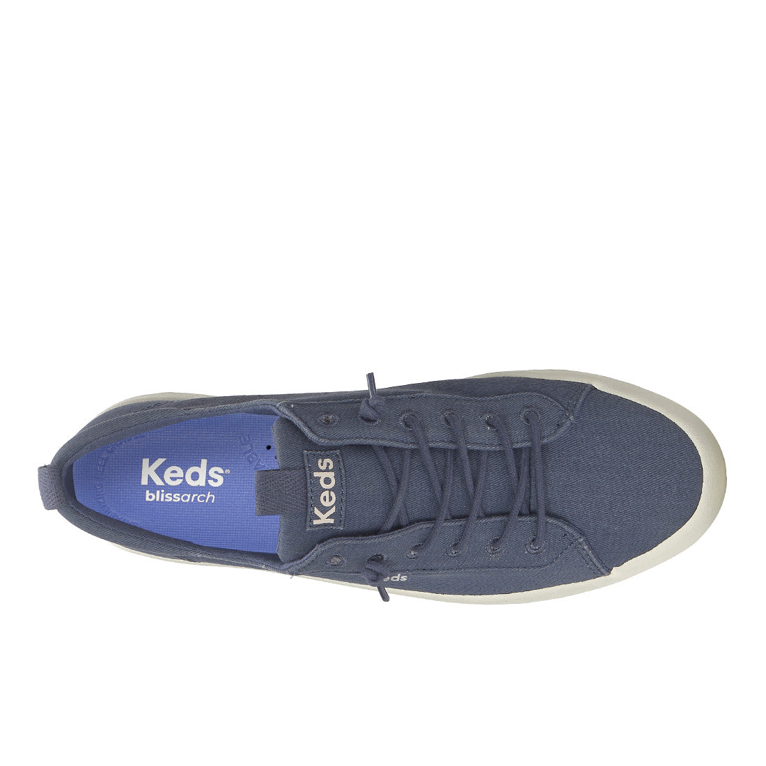 Keds Kickback Washed Twill Vintage Indigo