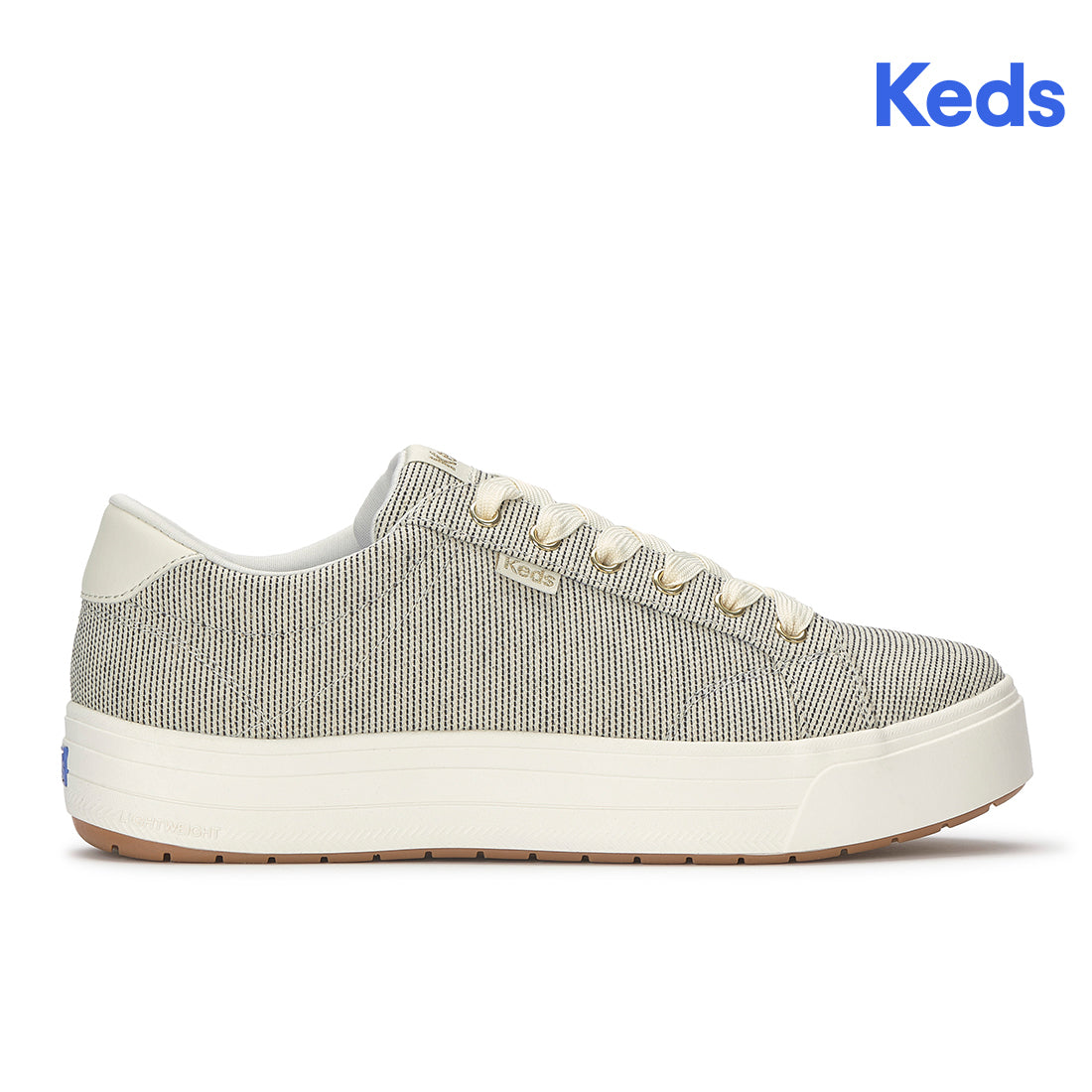 Keds Park Seed Stripe Egret