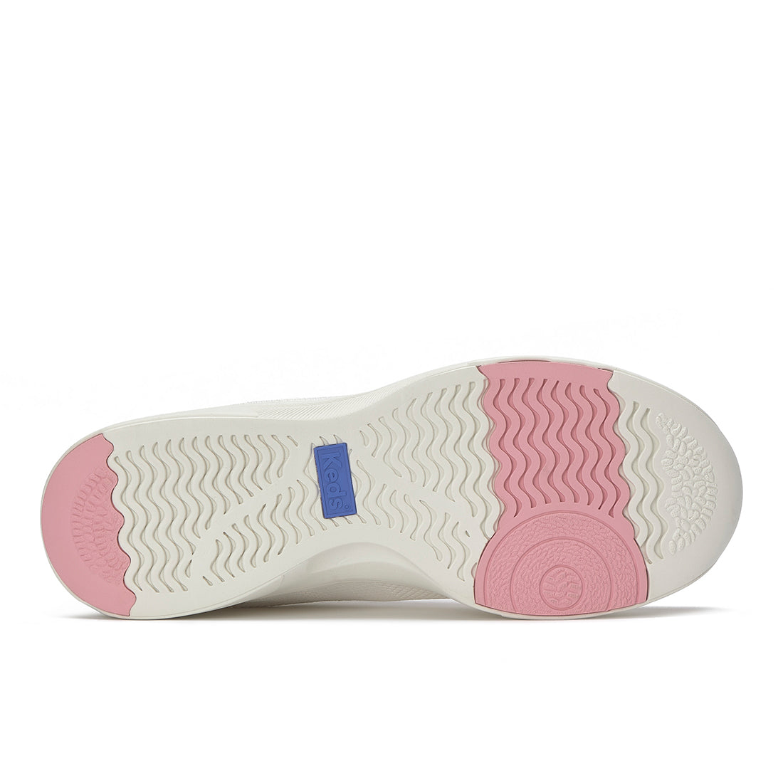 Keds Blisswalk Alt Eng Knit Snow White/Fig