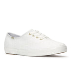 Keds Champion Mini Daisy Eyelet Sneaker Snow White