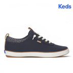 Keds Center III Slip-On Canvas Floral Collar Navy