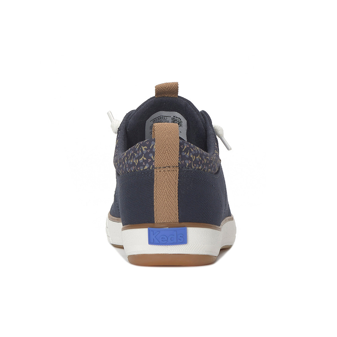 Keds Center III Slip-On Canvas Floral Collar Navy
