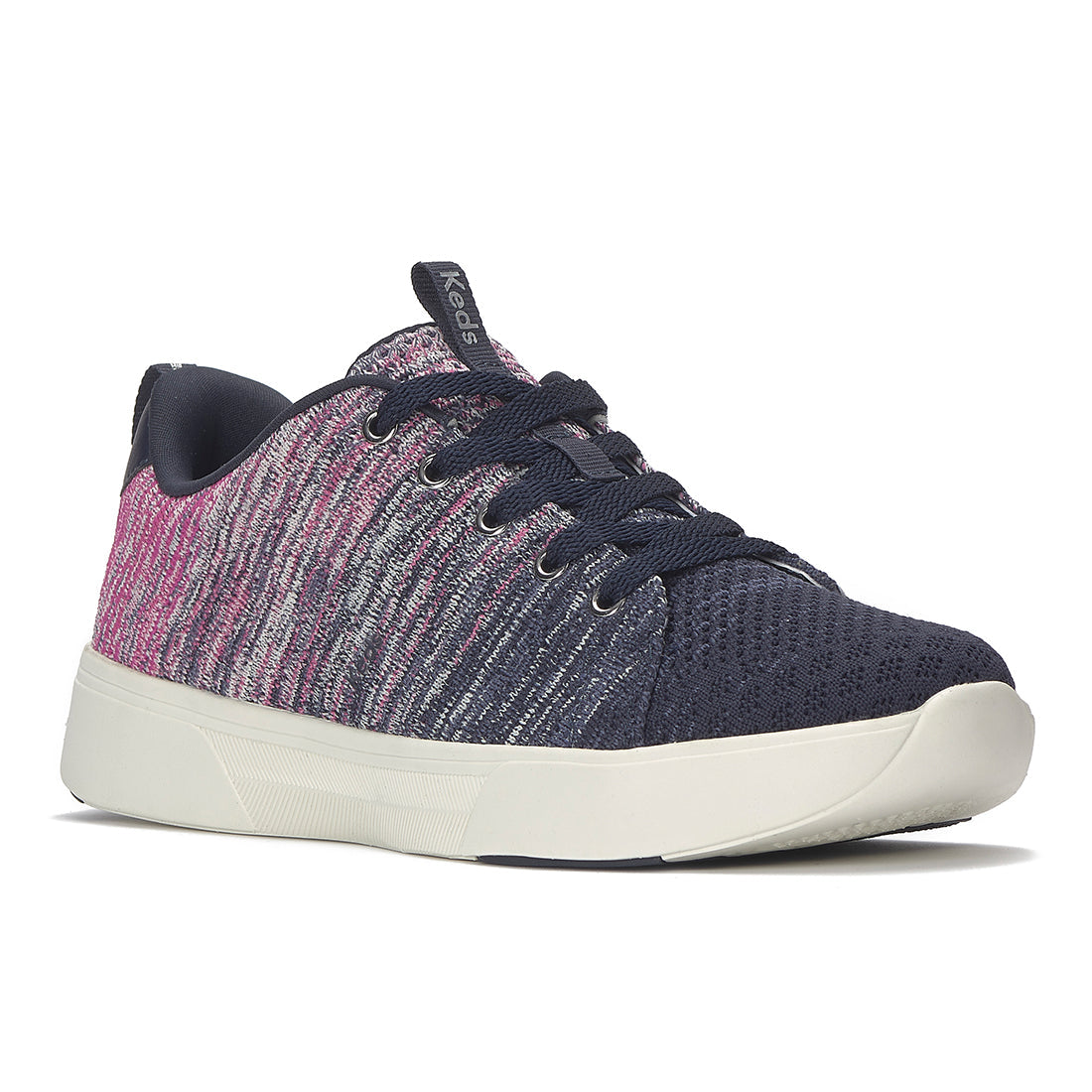 Keds Blisswalk Lace Ombre Eng Knit Navy/Fuchsia