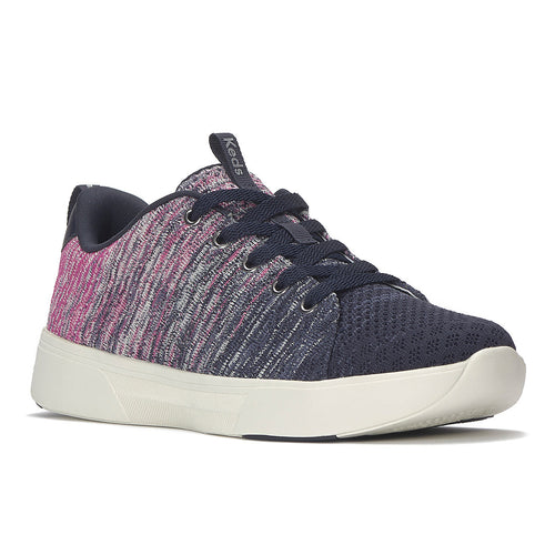 Keds Blisswalk Lace Ombre Eng Knit Navy/Fuchsia