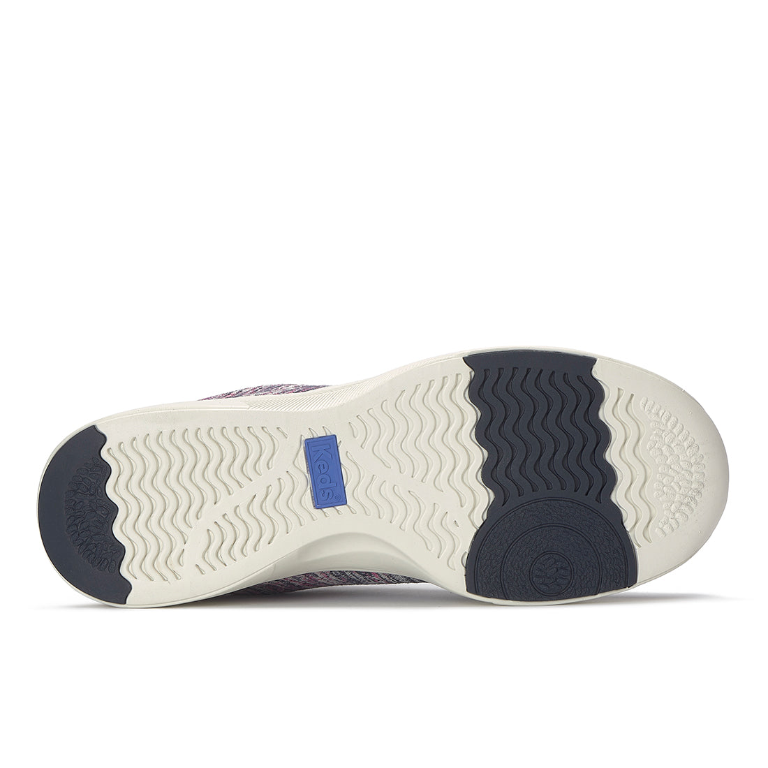 Keds Blisswalk Lace Ombre Eng Knit Navy/Fuchsia