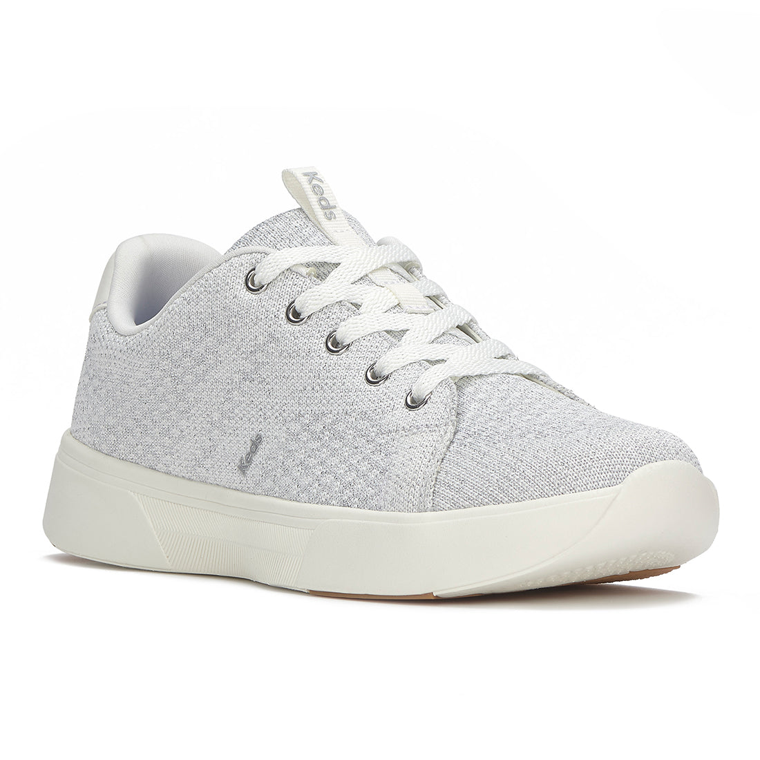 Keds Blisswalk Lace Metallic Eng Knit Snow White/Sliver